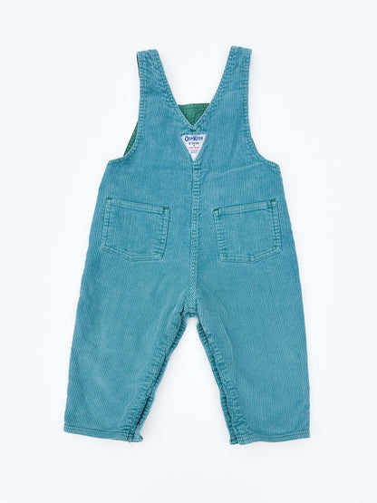 Lined corduroy overalls size 12M