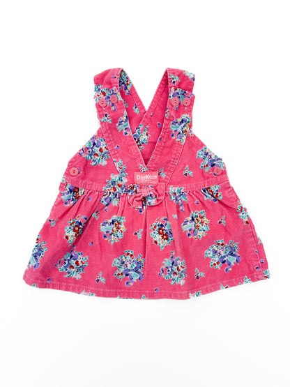 Pink flower dress size 18M