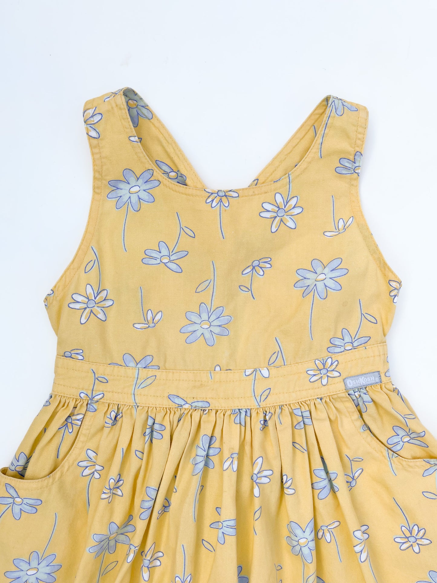 Yellow flower dress size 3Y