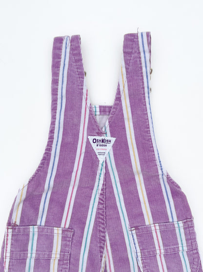 Striped overalls size 2-3Y