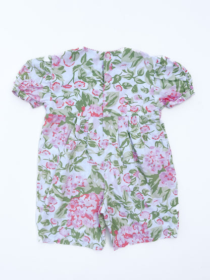 Flower short playsuit size 2Y