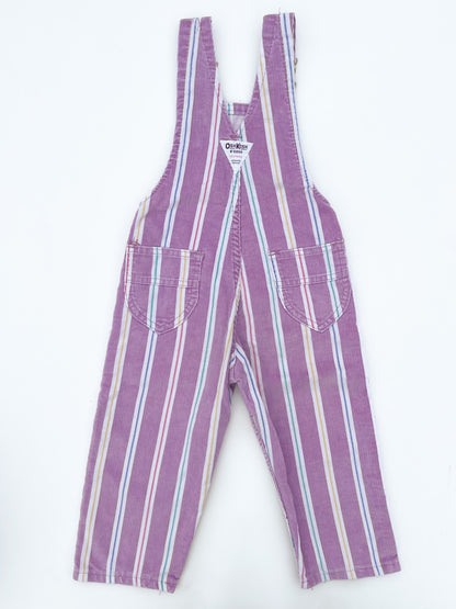 Striped overalls size 2-3Y