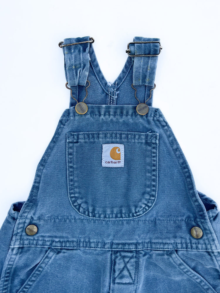 Faded blue overalls size 2Y