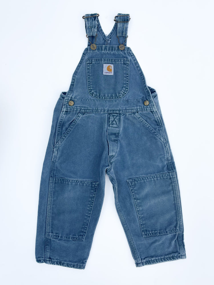 Faded blue overalls size 2Y