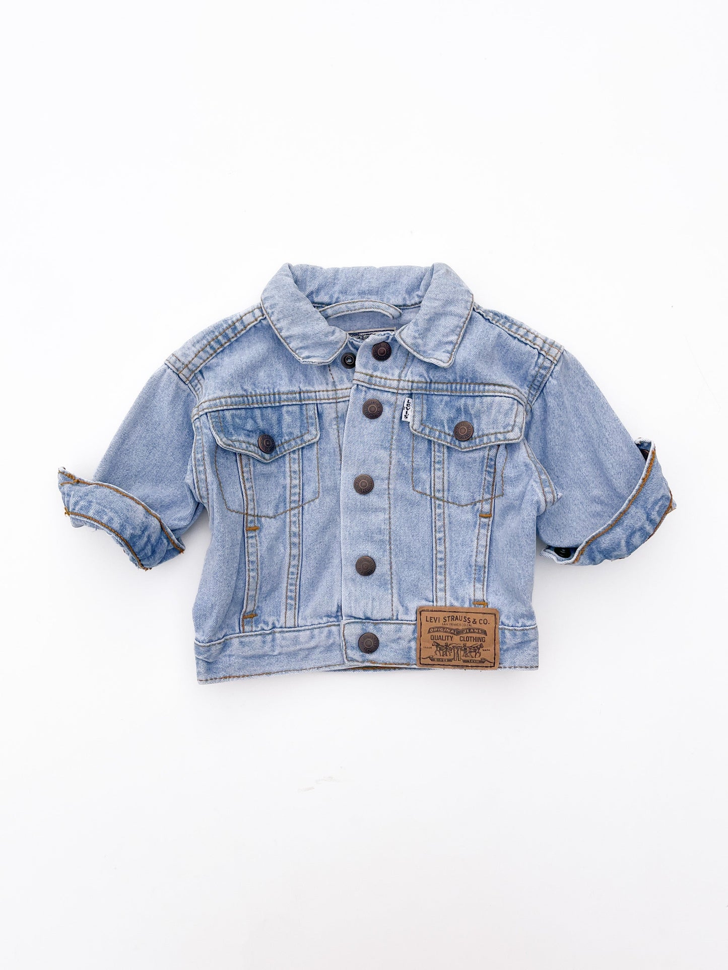 Trucker jacket size 6M