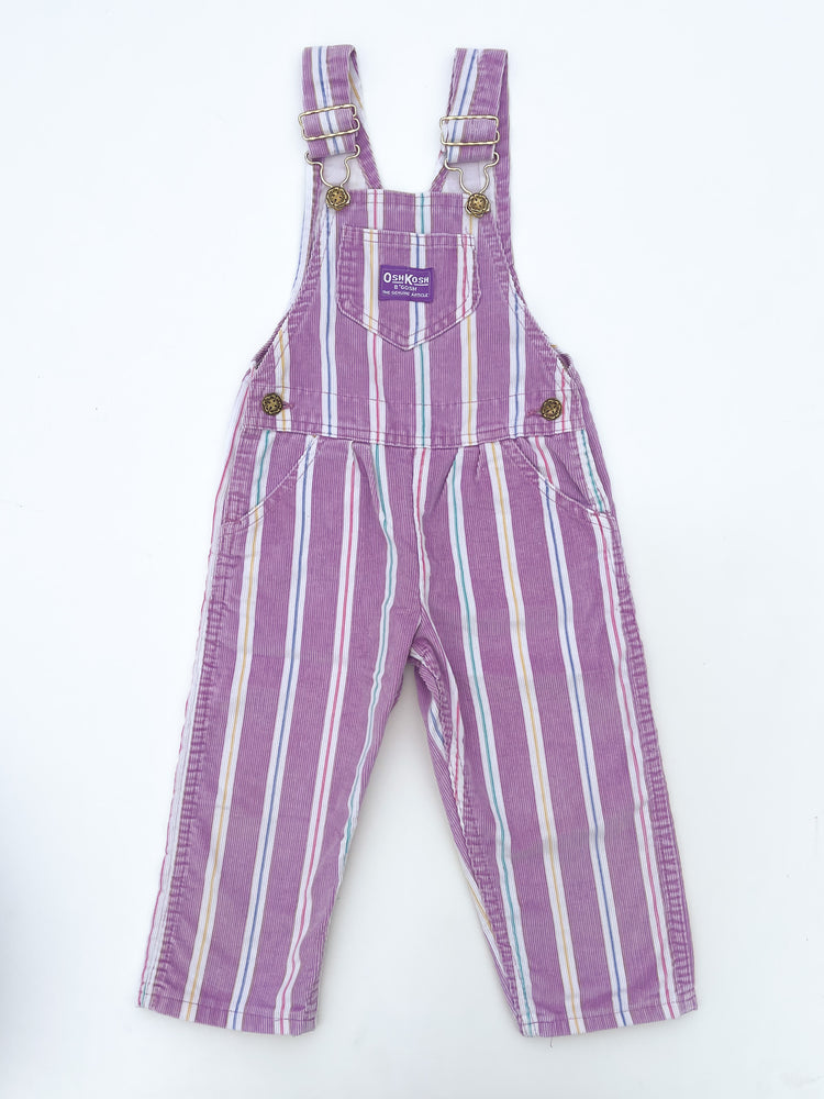 Striped overalls size 2-3Y