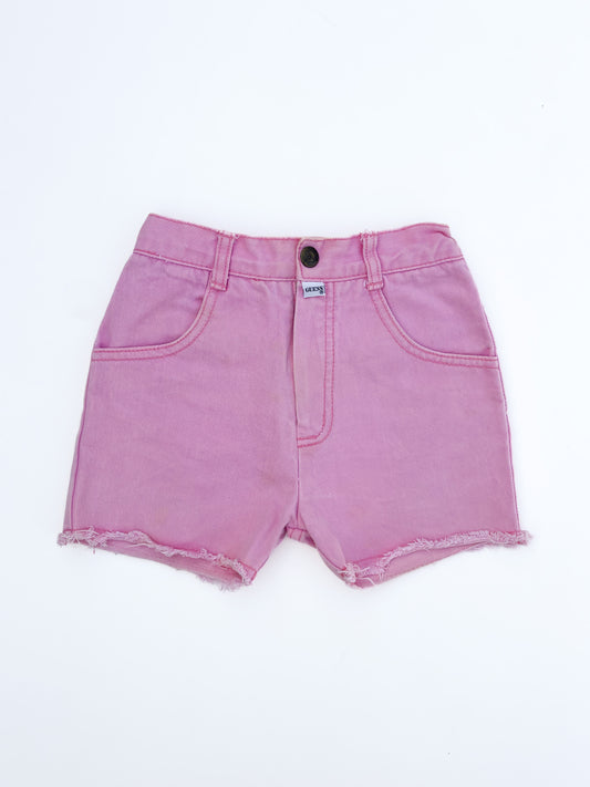 Pink cut off shorts size 4Y
