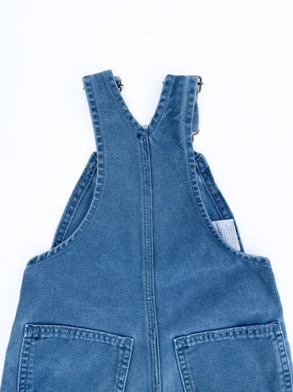 Faded blue overalls size 2Y