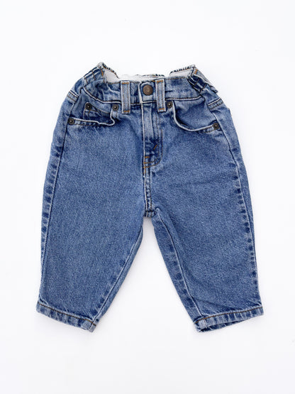 Orange tab jeans size 12M