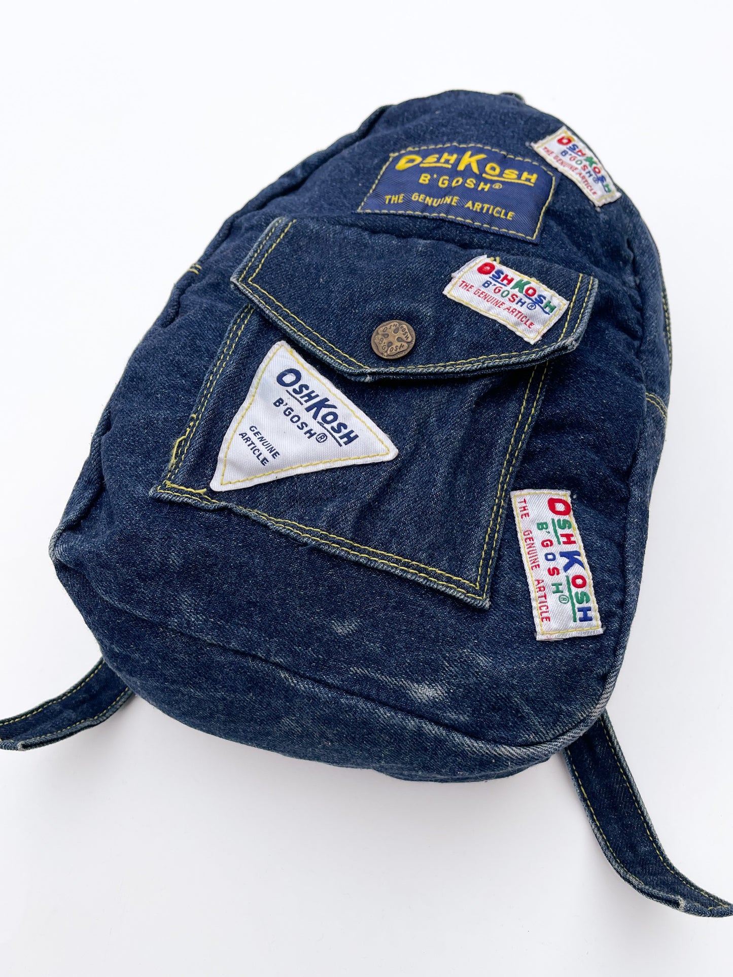 Backpack with patches