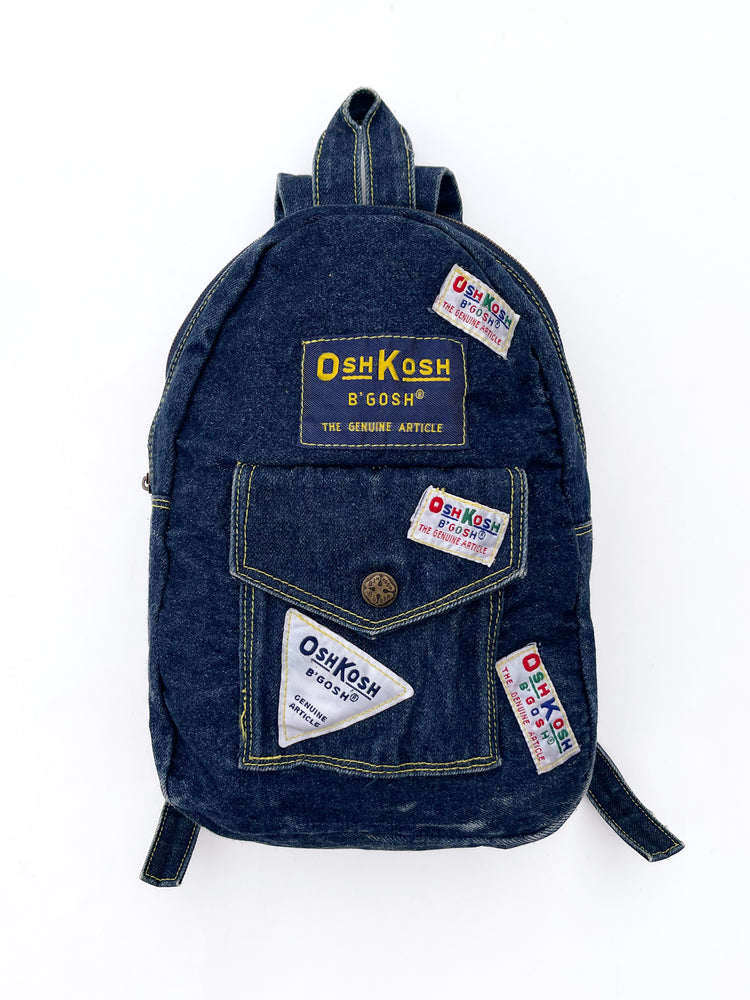 Backpack with patches