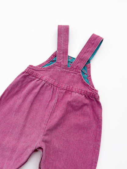 Pink overalls size 9/12M