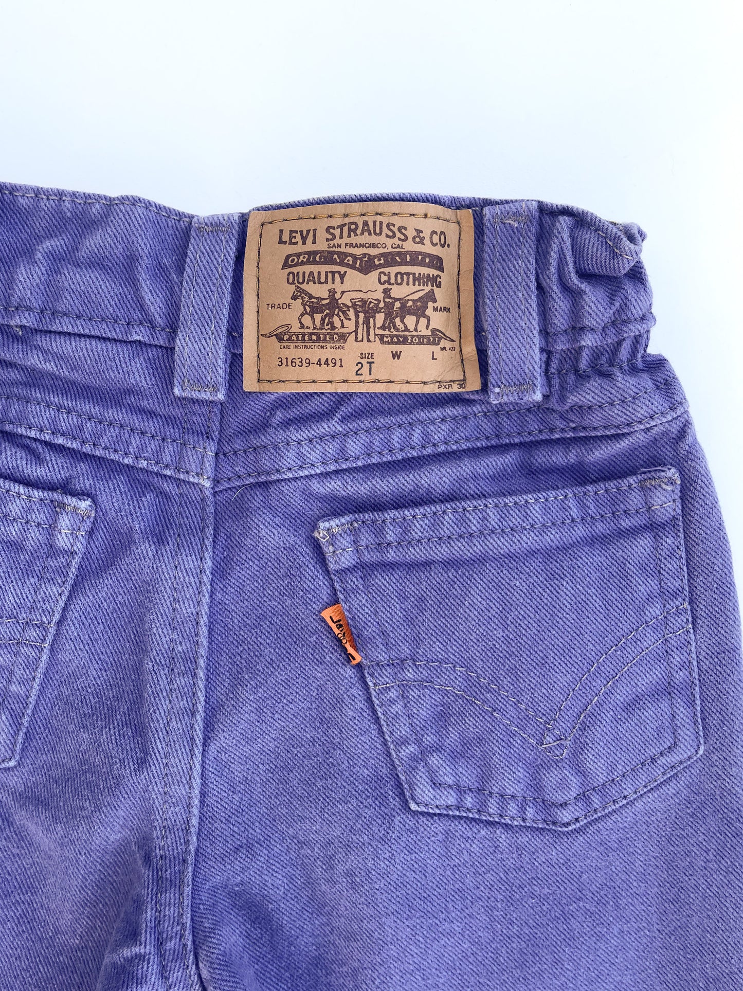 Vintage purple jeans size 2Y