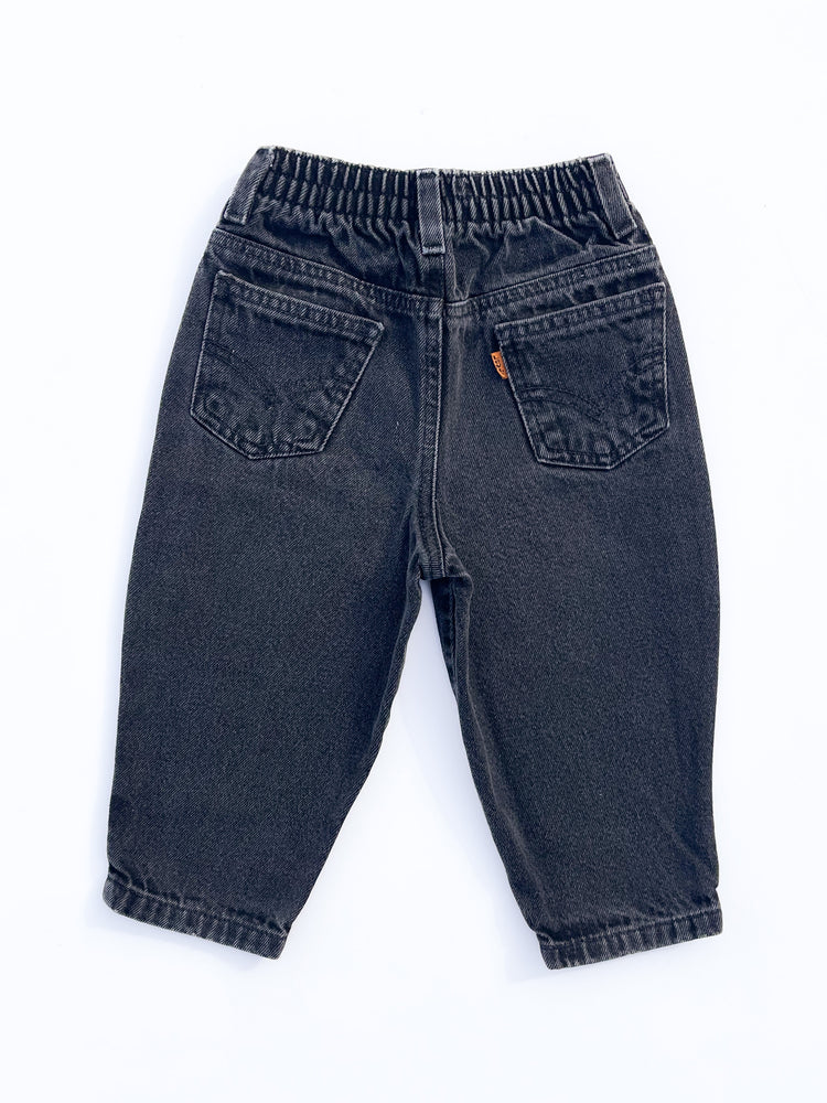 Black orange tab jeans size 24M