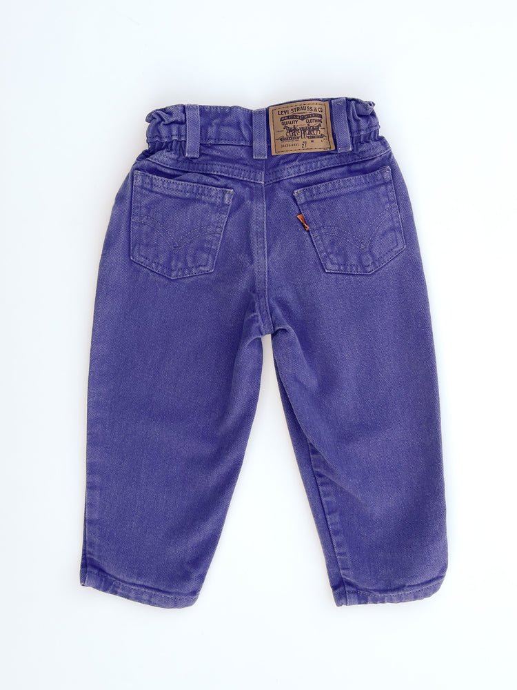 Vintage purple jeans size 2Y